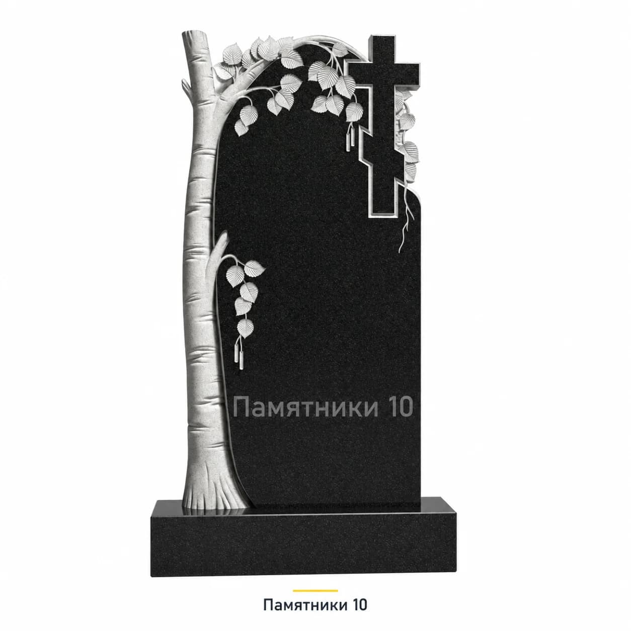Памятник вертикальный резной РВ-159