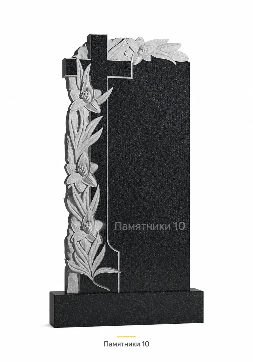 Памятник вертикальный резной РВ-126