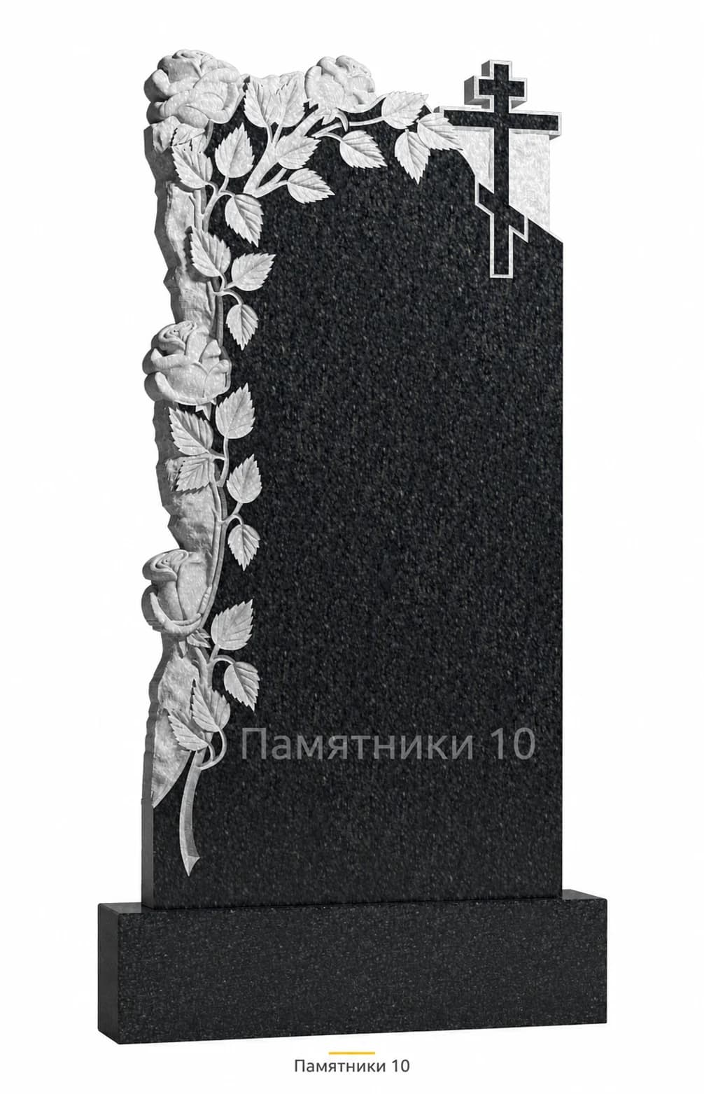 Памятник вертикальный резной РВ-17