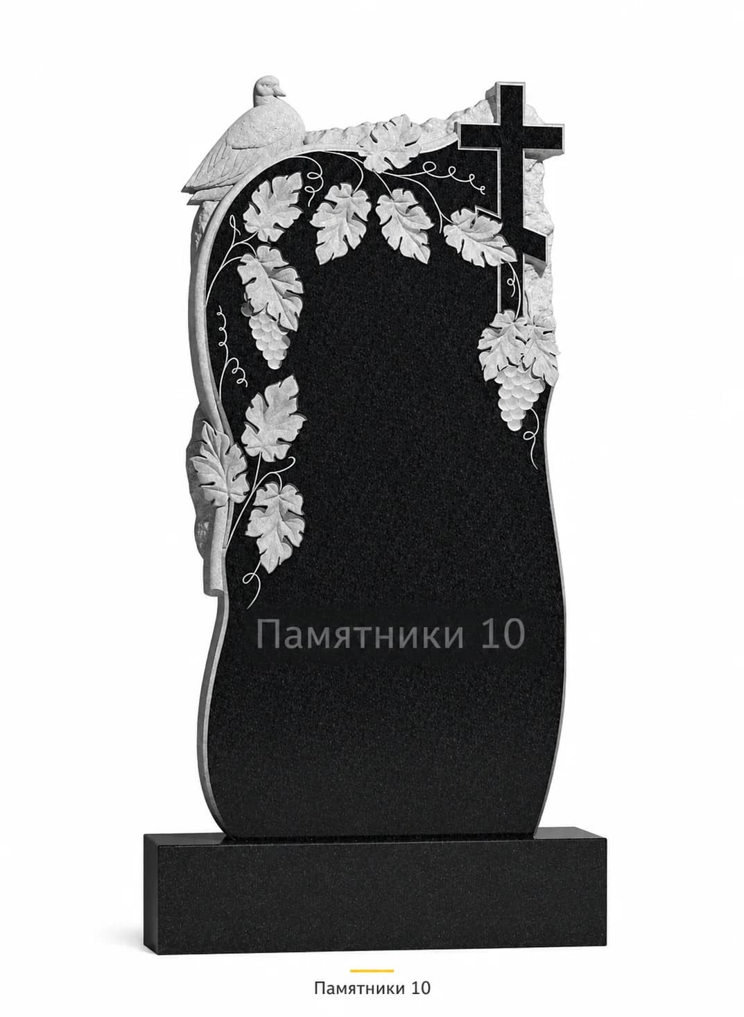 Памятник вертикальный резной РВ-178