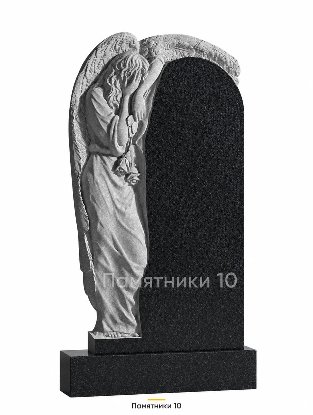 Памятник вертикальный резной РВ-128