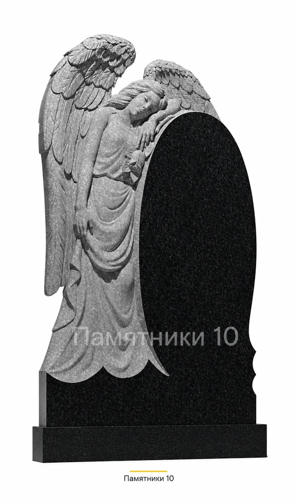 Памятник вертикальный резной РВ-144