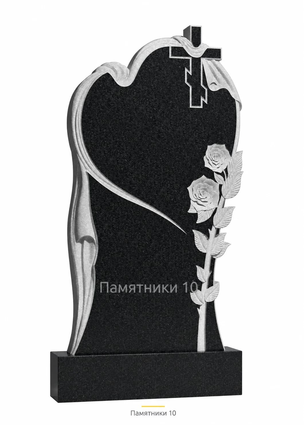Памятник вертикальный резной РВ-24